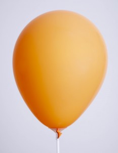 Ballons Orange Pastel 5